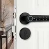 Door Locks TTLOCK Smart Door Lock Handle Fingerprint Lock For Home Office Security with Key Unlock Wifi Gateway Bluetooth Control HKD230902