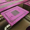 Table Napkin Velvet Placemat Dining Mats 30x40cm Rectangular Bowl Pad Luxury Tray Mat Coasters For Wedding Party Decor