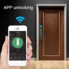 Дверные блокировки Tuya Wi -Fi Security Intelligent Smart Lock Несколько разблокировки Zigbee без ключа блокировки входной двери с Smart Life Приложение Touch Клавиатура HKD230902