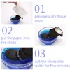 Pet Protective Shoes 4pcs Set Dog Rain Boots Waterproof Fleece Lined Adjustable Rubber Snow for Small Medium Dogs Anti Slip 230901