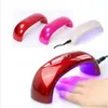 Portable LED Lamp Nail Dryer Mini Nail Rainbow Formed 9W Curing for UV Gel Polish Works