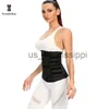 Taille Tummy Shaper Dubbele 2 Riemen Latex Zip En Haak Afslanken Schede 25 Stalen Botten Taille Trainer Corset Met Afneembare Bandjes x0902