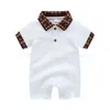 Barboteuses Born Romper Bébé Baseball Bodys Combinaisons d'été Enfant Fille Combinaison Garçons Onesie 0-2 Ans Vêtements Drop Livraison Enfants Dh5L2