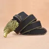 Gold Eagle Heage Buckle Belt للرجال من الجلد الأصلي أحزمة Man Brand Cowskin Fashion Vintage Male Slid Hight-Rade Gift Luxury J0121