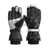 Cinq doigts gants cinq doigts gants neige écran tactile mitaines de ski femmes équipement imperméable pour bracelet réglable sensible 5 x0902