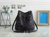 Classic fashion bucket bag temperament all-in-one shoulder bag crossbody bag 27*15*25