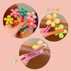 Haaraccessoires 2 stks Leuke Kroean Kleurrijke Bloem Haarspeld Haargrip Clips Voor Meisjes Vrouwen Kinderen Childs Vintage Krab Gift