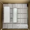 2 dias entrega 20 onças sublimação tumblers em branco branco fino reto parede dupla isolada canecas canudos de aço inoxidável café termos copos