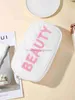 Totes beauté lettre Patch grande capacité voyage Portable sac de maquillage sac de rangement de maquillage pour femmes Giftstylishhandbagsstore