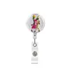 Business Card Files Badge Reels Witch Retractable Funny Magic Holder Alligator Clip For Nurse Doctor Drop Delivery Ot2Ju