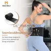 Talia brzucha shaper niewidoczna taśma trenerka talii dla kobiet trening body shaper modelowanie paska fitness Pasek przesuwający Faja Shapewear talia gorset x0902