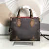 Women's Tote Bags designer handbag Shoulder Bags Classic Old Flower Handbags Shopper bag High Quality Leather the tote bag 45039