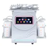 6 I 1 Ultraljud 80K RF Cavitation Vacuum EMS Slimming Beauty Lipo Slimming Laser Loss Weight Machine