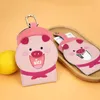 Card Holders Cartoon Animal Holder ID Protection Cover Bank Protective Case Luggage Key Travel Anti-lost