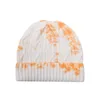 Style Winter Keep Warm Tie färgad stickad hatt Kort melon Cap Colorful unisex Fisherman Hip Hop Cap Party Hats DB571