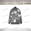 xinxinbuy men women designer sweatshirt Rabbit RetterJacquardニットファブリックグリーンブラックホワイトブラウンXS-XL