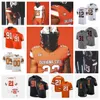 Oklahoma State Football Jersey 88 De'Zhaun Stribling 14 Peyton Thompson 29 Hudson Kaak 71 Dalton Cooper 44 Justin Wright