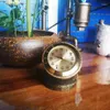 Relógios de mesa encontrar alegria retro relógio de metal mudo agulha mesa decoração para casa vintage industrial artesanato tubo tubular c01