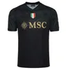 4XL 23 24 Maillots de football Napoli Maglia Naples 2023 Zielinski Anguissa Olivera Kvaratskhelia Maillot de football Osimhen Lozano SSC Napoli