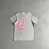 SYNAWORLDロゴTシャツショーツセット男性女性100％綿1：1高品質のトラックスーツEUサイズXS-XXL