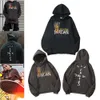 Tasarımcı Erkek Hoodie Gevşek Rahat Moda Sweatshirt Street Hip Hop Stil Amerikan High Street Retro Hiphop Hoodies Erkekler Kadın Çift Ceket