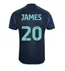 23/24 Bamford Soccer Jerseys Leeds United 2023 2024 Adams Home and Away Aaronson Harrison Llorente Sinisterra James Kids Kit Football Shirt