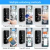 Door Locks Access Control Keypad IP65 Waterproof Biometric FingerPrint Touch Screen Access Controller NFC Bluetooth Tuya App RFID IC M1 HKD230902