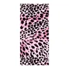 Towel Microfiber Beach Leopard Pattern Bath Sand Proof Blanket Travel Multipurpose 75 X 150 Cm