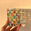 Weingläser Italien Zecchin Design Kristallfarbe Whiskyglas Saft Kaffeebecher Gothic Dazzle Whisky Likörbecher Kaltwasserglaswaren