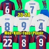 23 24 PEDRI Maglie da calcio BARCELONAS LEWANDOWSKI GAVI Kit ANSU FATI FERRAN RAPHINHA F. DE JONG Gundogan Camiseta De Futbol Maglia da calcio Uomo Bambini Kit Uniforme