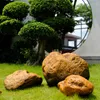 Trädgårdsdekorationer Courtyard Decor High Simulation Stone Landscape Rockery Landscaping Ornaments Harts Artificial