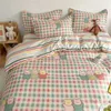 Conjuntos de ropa de cama con estampado de zanahoria amarilla, textiles para el hogar, funda nórdica, funda de almohada, conjunto para niñas, niños, adolescentes, ropa de cama para mujer