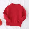 Pullover Christmas Kids Baby Boys Girls Long Sleeve Cartoon Rocket Pullover Sweaters Casual Autumn Baby Boy Girl Knit Children's Sweaters 230922