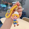 6 Styles Cute Anime Keychain Charm Key Ring Lovely Japanese Classic Animes Doll Couple Students Personalized Creative Valentine's Day Gift A1 DHL