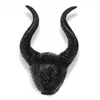 Sleeping Curse Bull Horn Headgear Maleficent Mask Cosplay Surrounding Halloween Props