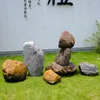 Trädgårdsdekorationer Courtyard Decor High Simulation Stone Landscape Rockery Landscaping Ornaments Harts Artificial
