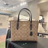 2023 New Women's Mollie 25 Classic Old Flower Portable Shopping One Shoulder Crossbody Tote Bag Code11