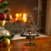 Suporte de velas suporte de mesa decoração árvore de natal suporte de peça central com luz de chá romântico tealight stands para casamento casa
