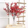 Liquid Soap Dispenser 10 PCS Artificial Babys Breath Flowers FABE SILK FÖR FALLSYCKE Hemdekor Floral Arrangement (RED)