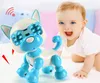 Baby Sensory Toys Robot Dog English Toys Dog Toy Sensing Touch Electric Dog Machine Chien Dog Baby 0-3 Years Old Juguete Perro Interactive Dog Toys Juguetes Para Perros