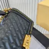 Diseñadores de alta costura Bolsos de hilo de coser Bolsos policromados Bolsos de hombro Caja original Bolsos de mano de cuero genuino Bolsos hobo billetera