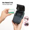 Niimbot B1 Термальный Bluetooth беспроводной мини-мобильный стикер для этикеток принтер с 10 рулонами официальный рулон белой бумаги B21