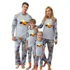 Family Matching Outfits TopLong Pants 2 Pieces Suit Pajamas Set Family Look Happy Halloween Family Matching Outfits Parent-child Casual Loose Pullover 230901