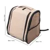 Dog Carrier Pet Carrying Backpack Breathable Large Capacity Side Pocket Portable Cat Bag Zipper Closure For Small Dogs Outdoor