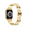 Pulsera de acero inoxidable Correa de metal con diamantes para Apple Watch 8 Ultra 7 SE 6 5 4 3 Series Correa de reloj de lujo para mujer Bandas Iwatch 49 mm 44 mm 42 mm 41 mm 40 mm 38 mm Accesorios