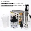 Blender Electric Stick Hand 4 In 1 Handheld Mixer 800W 220V Stainless Steel Blade Vegetable Meat Immersion Egg Whisk Juicer