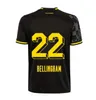 23 24 110ème Jerseys de football Dortmund Borussia F.NMECHA KAMARA 2023 2024 Chemises de football pour hommes noirs REUS BELLINGHAM HUMMELS REYNA BRANDT Femmes Enfants Kits Maillot de Foot