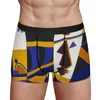 Unterhose „Binding“ von Wassily Kandinsky, Herren-Boxershorts „Russischer Maler“, hoch atmungsaktiv, hochwertige Druckshorts, Geschenkidee