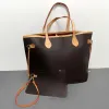 Handbag crossbody for Womenes PU Leather Vintage Bags 2 pieces Womens designer Wallet Bag Shoulder Shopping Tote Pruse Tassel Handbags 2022 NEW