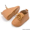 Nieuwe babyschoenen leren babyjongen meisje schoenen rubberen zool antislip peuter eerste wandelaars pasgeboren wieg schoenen mocassins